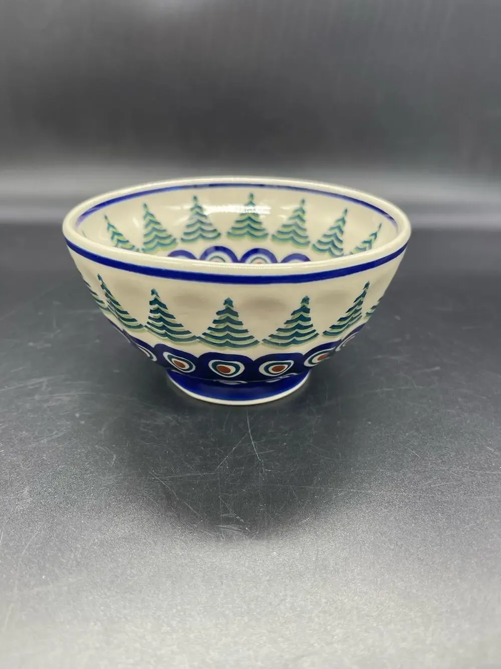 W. Boleslawiec Polish Pottery Hand Made in Poland Bowl 200 B. Przedwojska 5.25
